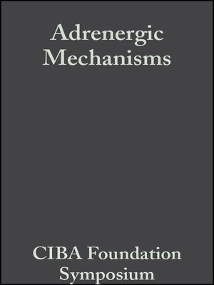 cover image of Adrenergic Mechanisms